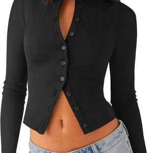 Women’s ribbed cardigan
