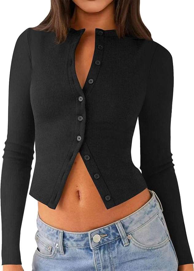 Women’s ribbed cardigan